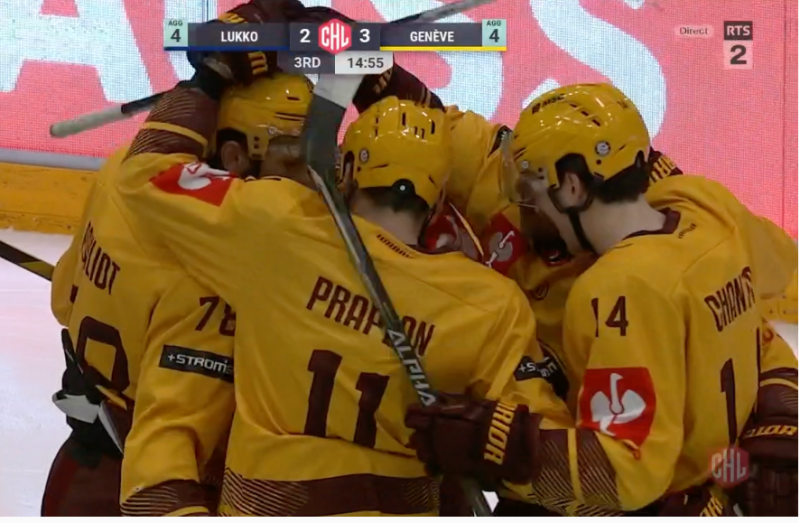 Valtteri Filppula et Sami Vatanen propulsent Genève en finale de Champions Hockey League