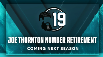 Les Sharks vont retirer le maillot de Joe Thornton