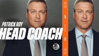 Patrick Roy est le nouveau coach des Islanders
