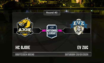 Résumé du match Ajoie vs Zoug