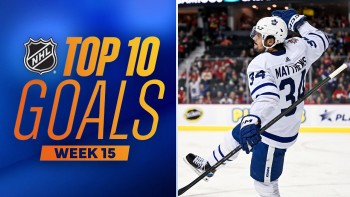 Top 10 des plus beaux buts de la dernière semaine de NHL