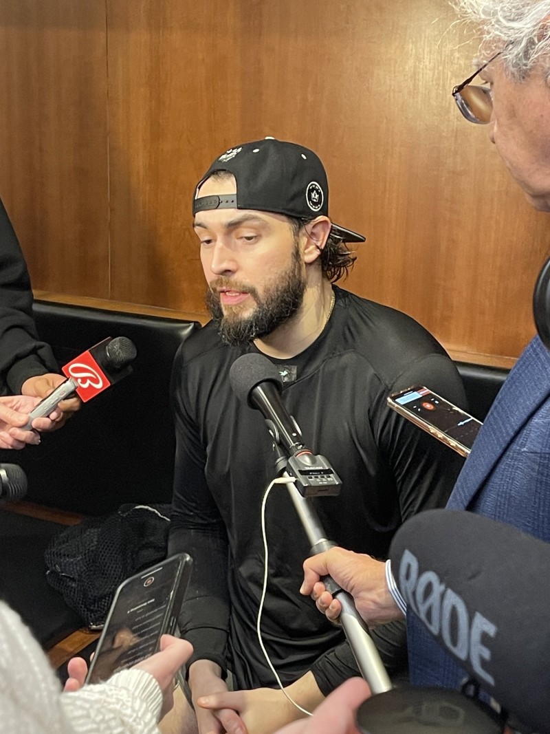 Drew Doughty pointe du doigt la performance de Kevin Fiala