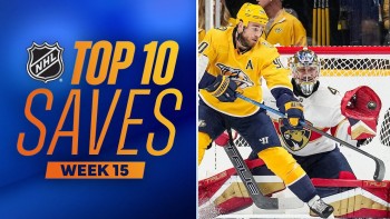 Top 10 des plus beaux arrêts de la dernière semaine de NHL