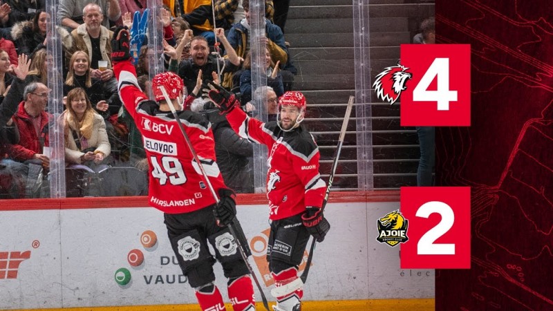 Les images du match Lausanne vs Ajoie