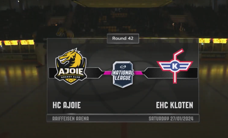 Les images du match Ajoie vs Kloten