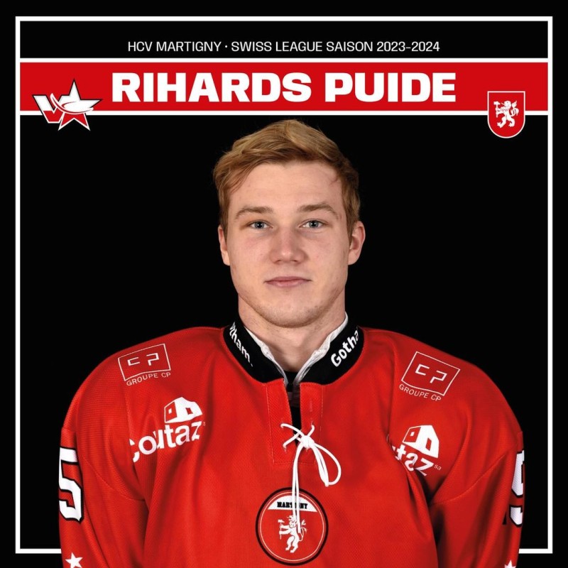 Rihards Puide rejoint Martigny