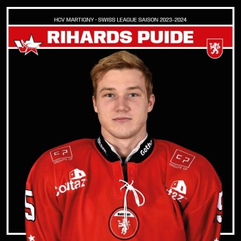 Rihards Puide rejoint Martigny