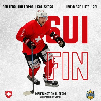 Formation des équipes des équipes pour le match Suisse vs Finlande