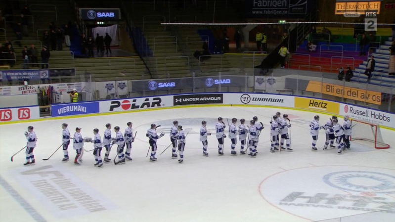 La Suisse livre un bon match face à la Finlande mais s'incline