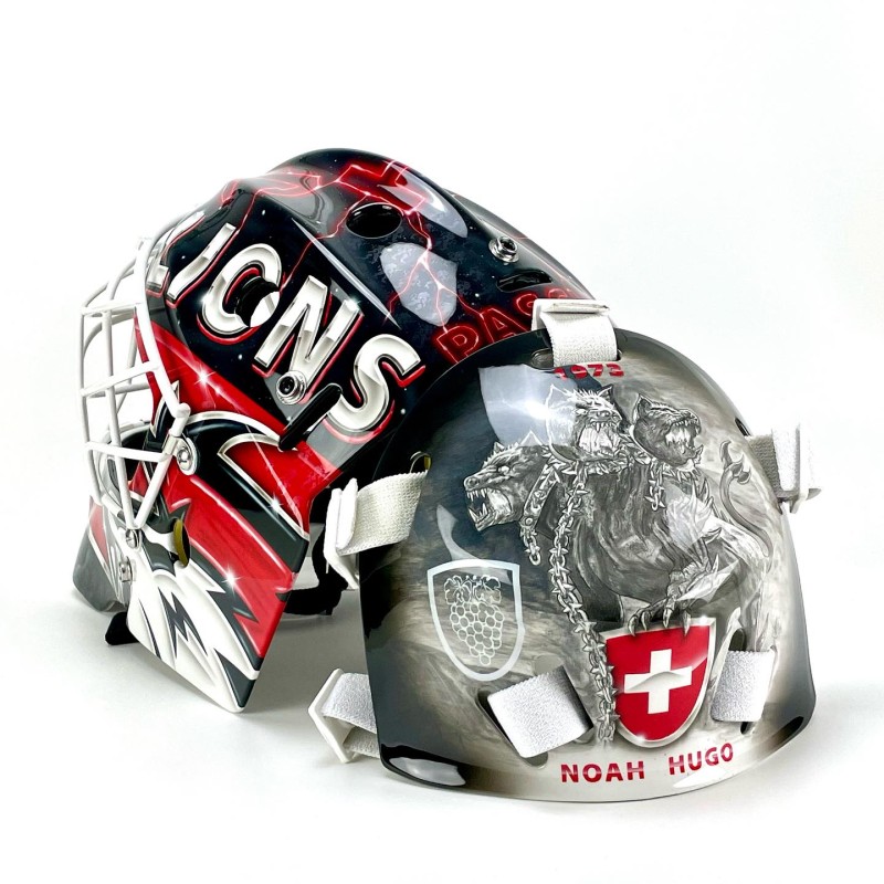 Un bien joli masque pour Nils Pasche