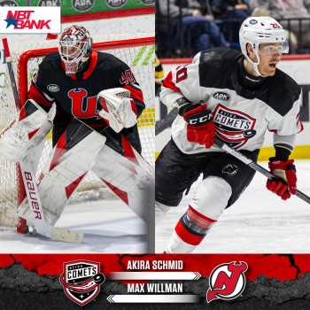 Akira Schmid retrouve les Devils