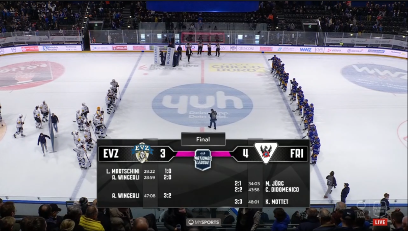 Fribourg prend sa revanche du côté de Zoug