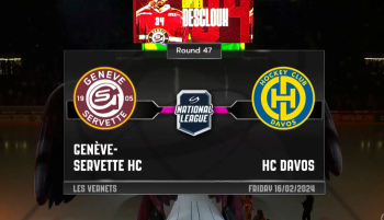 Les images du match Genève vs Davos
