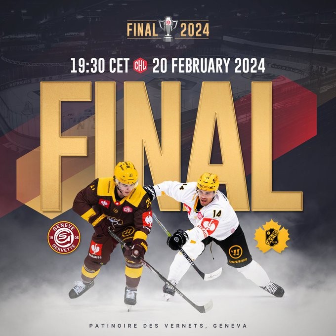 Formation des équipes pour le match Genève vs Skellefteå