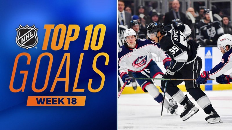 Top 10 des plus beaux buts de la dernière semaine de NHL