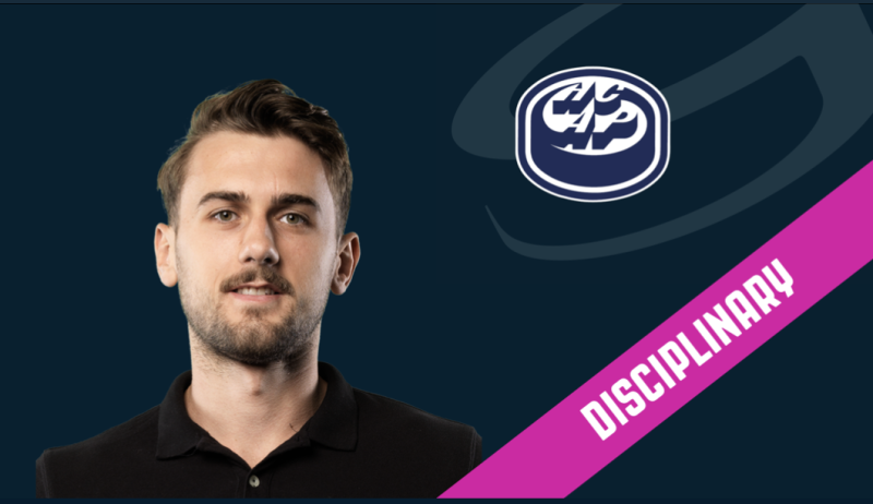 Suspension provisionnelle et ouverture d'une procédure contre Tobias Fohrler