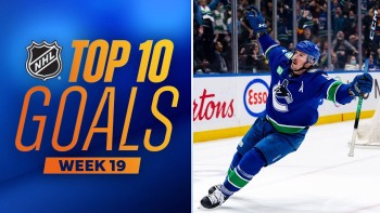 Top 10 des plus beaux buts de la dernière semaine de NHL