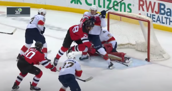 Un but à une seule main pour Timo Meier