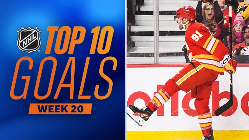 Top 10 des plus beaux buts de la dernière semaine de NHL