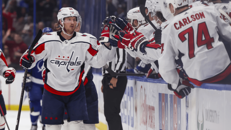 Rasmus Sandin prolonge avec les Capitals