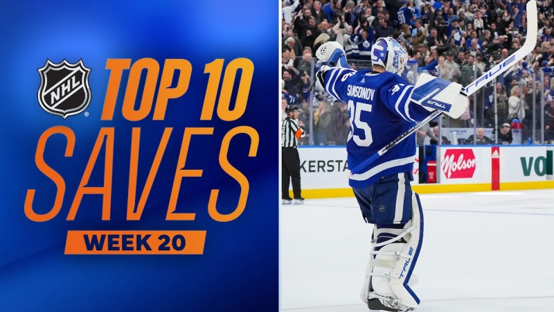 Top 10 des plus beaux arrêts de la semaine écoulée en NHL