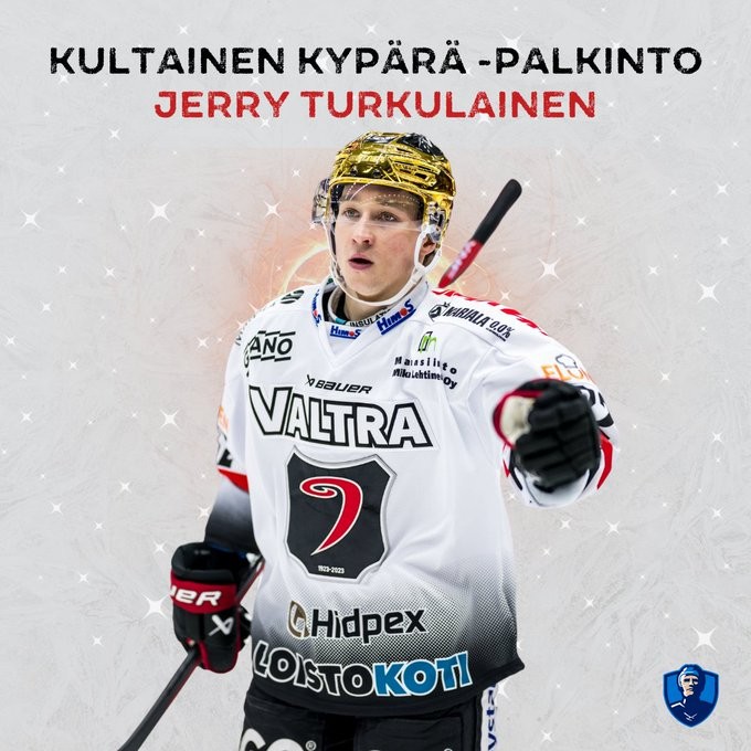 Le futur ajoulot Jerry Turkulainen plébiscité par ses pairs