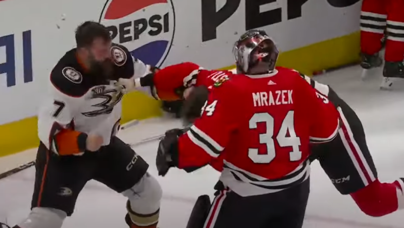 Deux gardiens qui avaient envie d'en découdre un peu