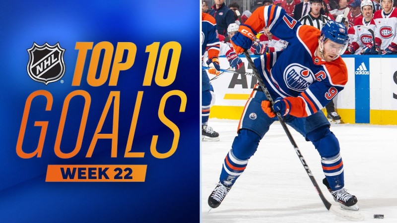 Top 10 des plus beaux buts de la dernière semaine de NHL