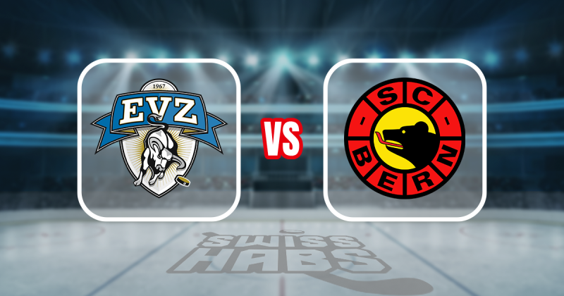 Formation des équipes et joueurs indisponibles pour le match Zoug vs Berne