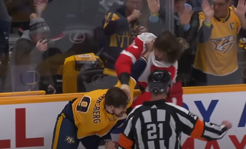 Un moment difficile à passer pour Filip Forsberg face à Mortiz Seider