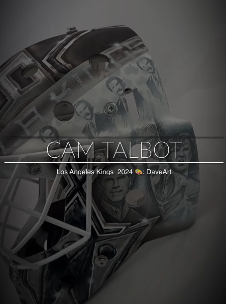 Le nouveau masque de Cam Talbot