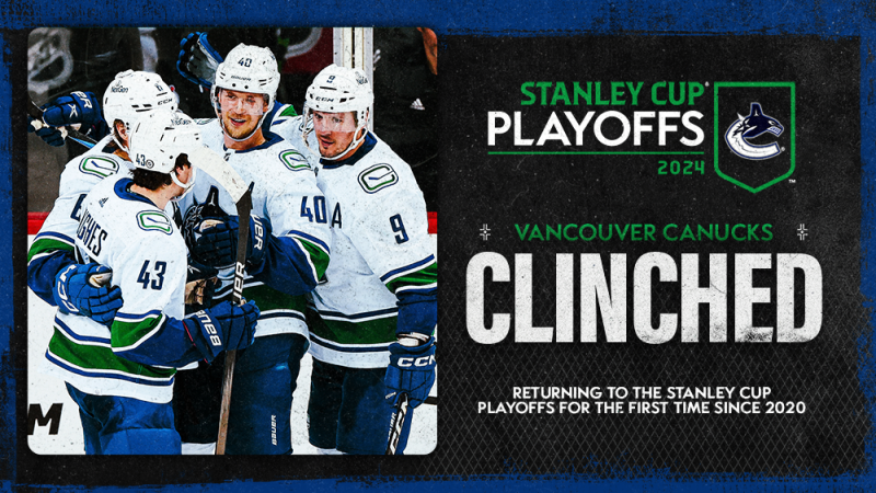 Pius Suter et les Canucks qualifiés pour les play-off de NHL, tout comme l'Avalanche