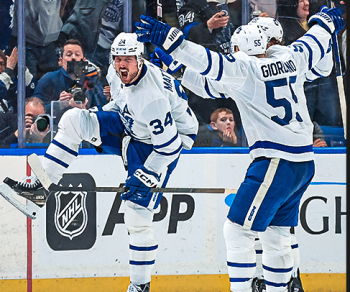 Une seconde saison de 60 buts pour Auston Matthews