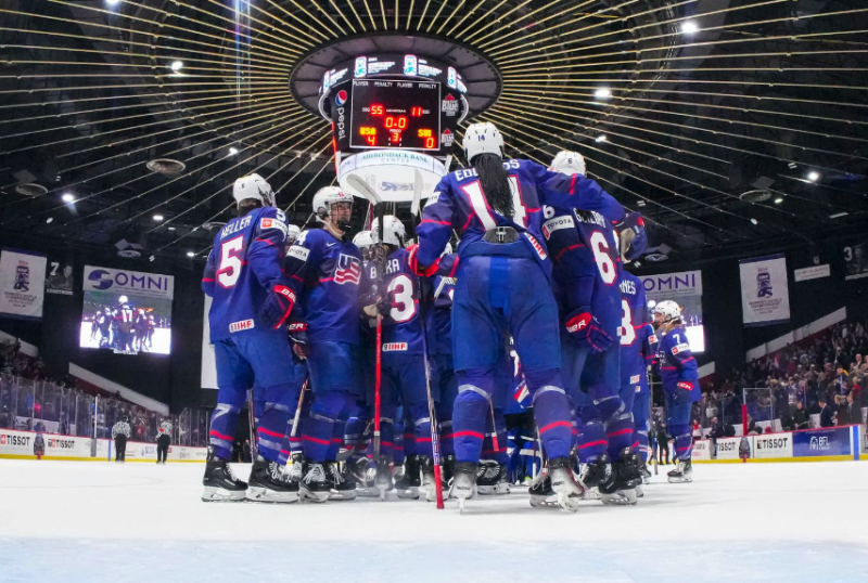 Mondiaux féminins : une Suisse méritante mais battue par les Etats-Unis