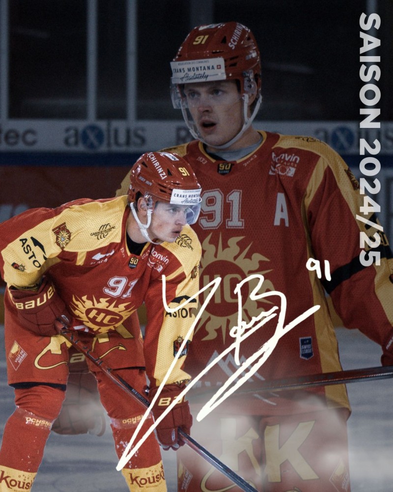 Yonas Berthoud prolonge avec Sierre