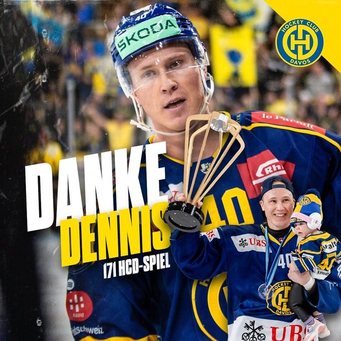 Davos prend congé de Dennis Rasmussen