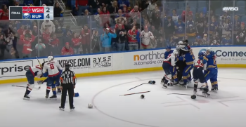 Une fin de match quelque peu houleuse entre Washington et Buffalo