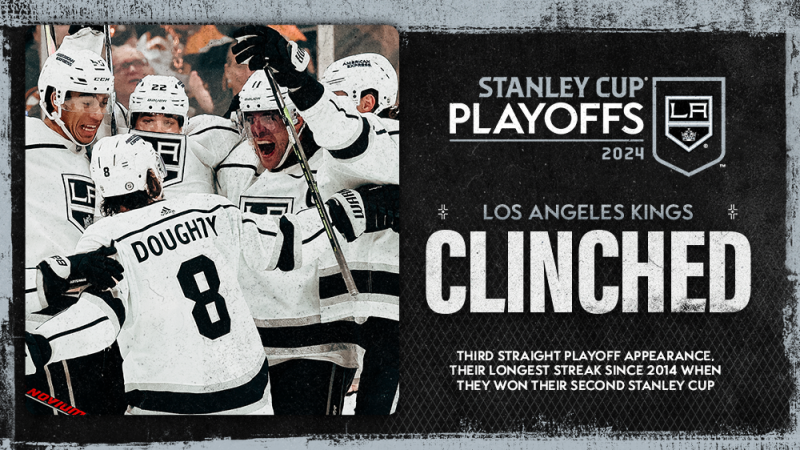 Les Kings se qualifient pour la troisième fois consécutive pour les séries