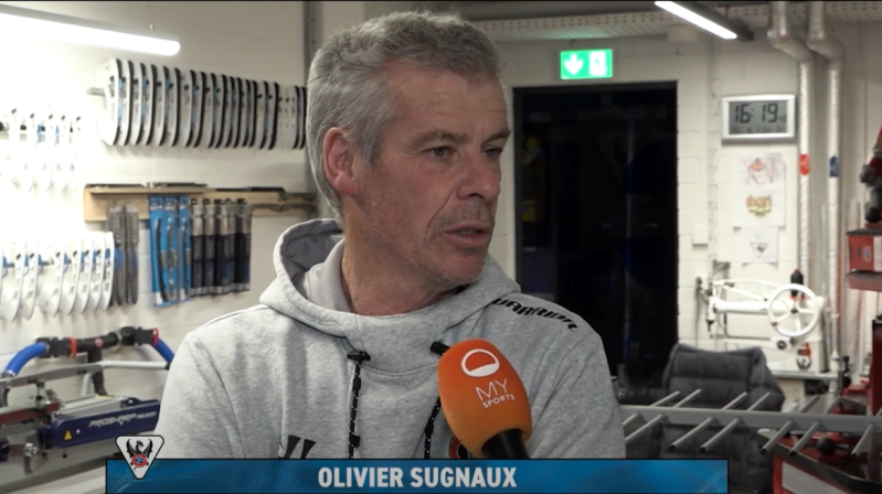 Gottéron : hommage à Olivier Sugnaux