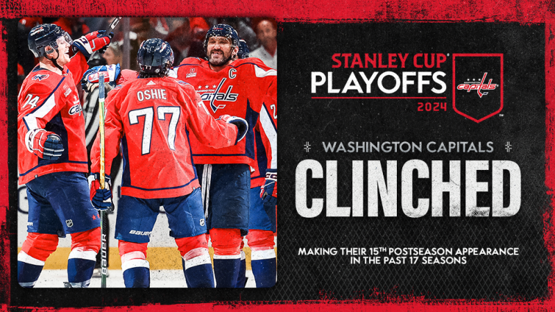Les Capitals s'emparent de la dernière place en play-offs et tenteront de remporter leur deuxième Coupe Stanley