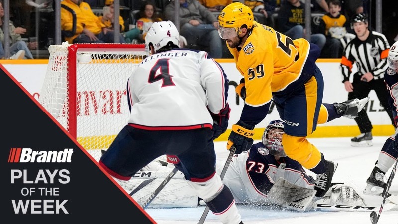 L'arrêt de l'année d'Andersen et le but de Josi à la Bobby Orr parmi les jeux de la semaine dans la LNH