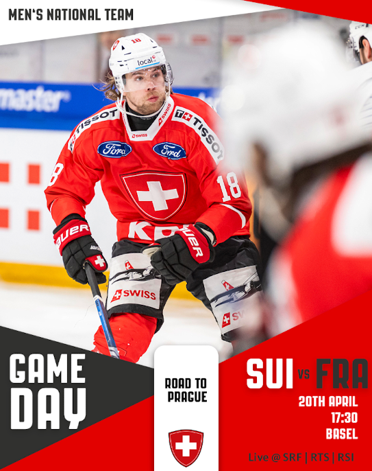 Formation des équipes pour le match Suisse vs France acte II