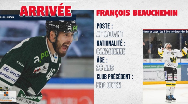 François Beauchemin officiellement à Grenoble