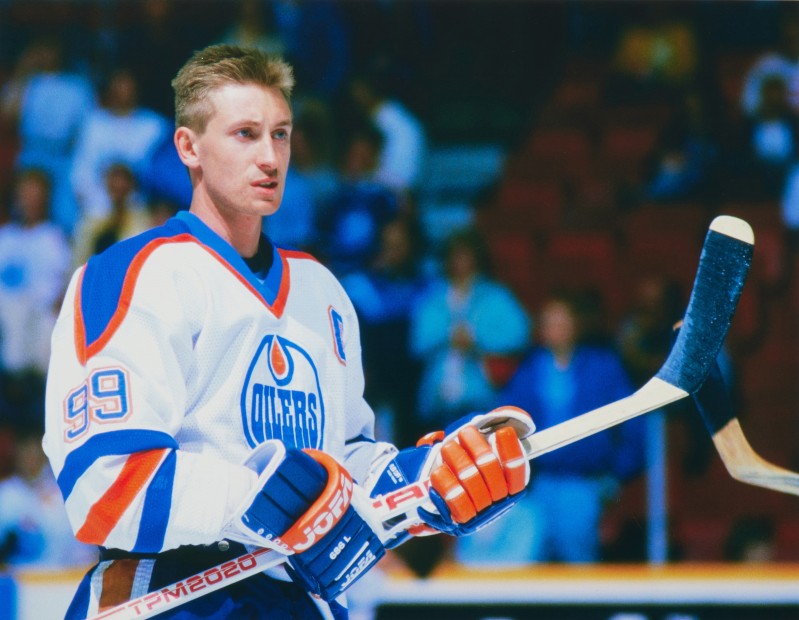 Un nouveau record pour une crosse de Wayne Gretzky