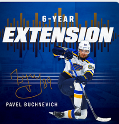 Buchnevich signe une prolongation de contrat de 6 ans