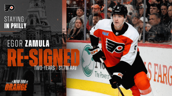 Egor Zamula reste à Philadelphie
