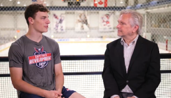 Leon Muggli parle de son camp avec les Caps et de son avenir