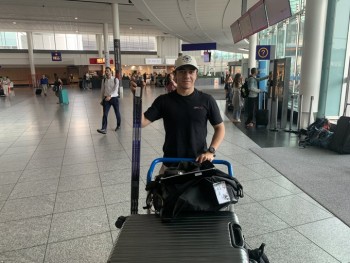 Le Luganais Elia Pedrotti est arrivé au Canada