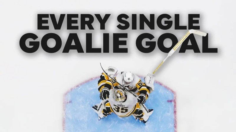Tous les buts marqués par des gardiens dans l'histoire de la NHL