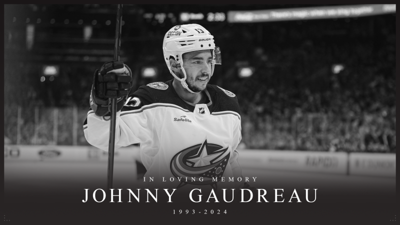 Johnny et son frère Matthew Gaudreau ont trouvé la mort dans un accident